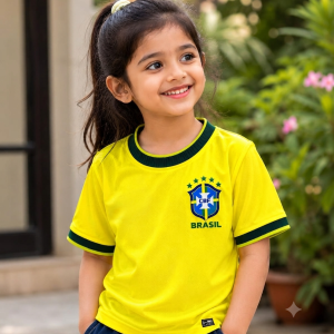 Brazil Fan Kids Jersey